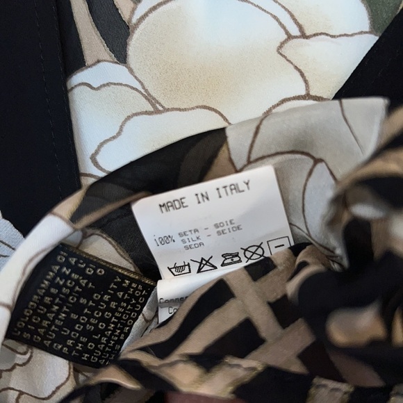 2006 Vintage Cavalli Roberto Cavalli Silk Blouse Size 44​ - Picture 8 of 8